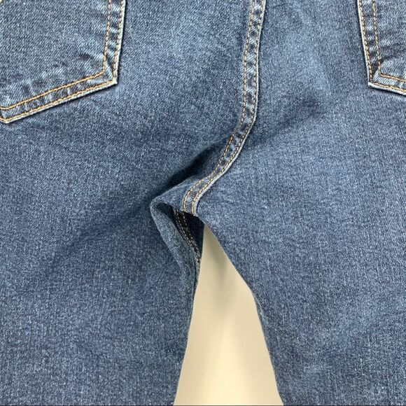 Levis 514 Men's Straight Fit Size 38x 30 dark Wash - Picture 5 of 13